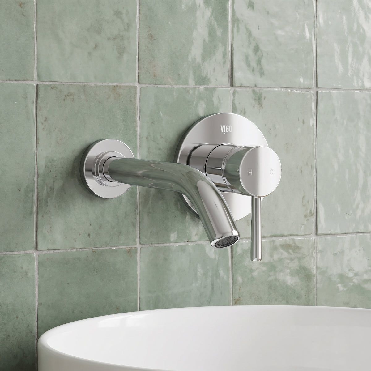 Noma Olus Wall Mount Bathroom Faucet