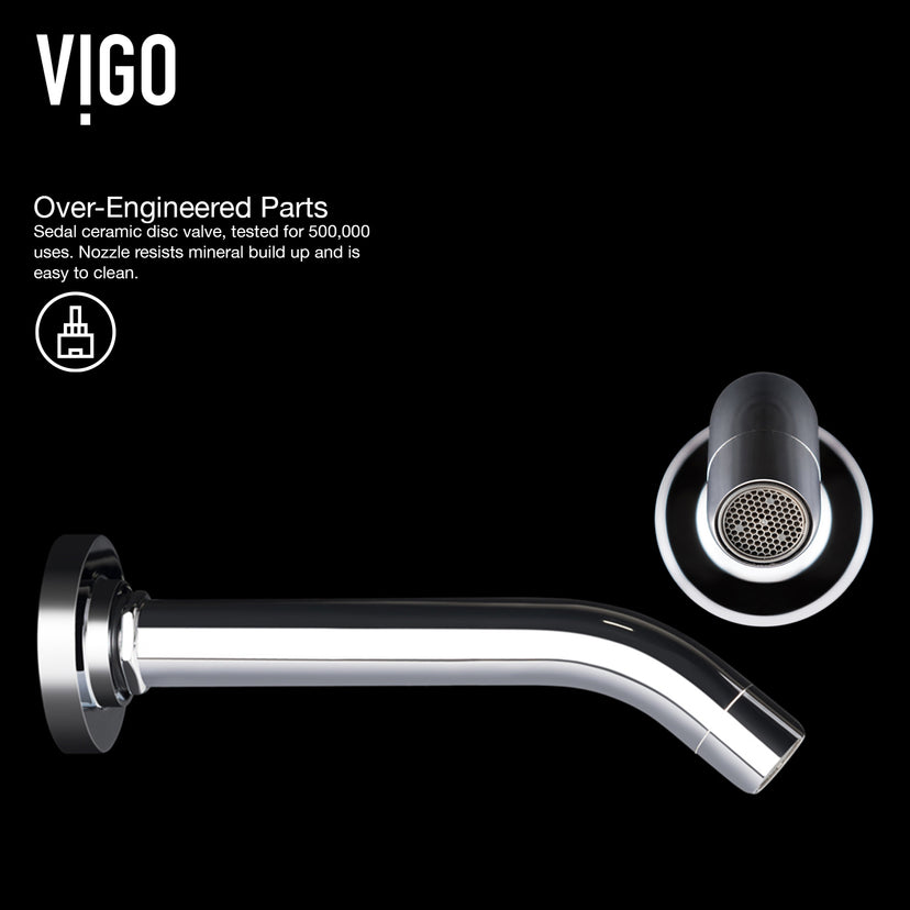 Noma Olus Wall Mount Bathroom Faucet