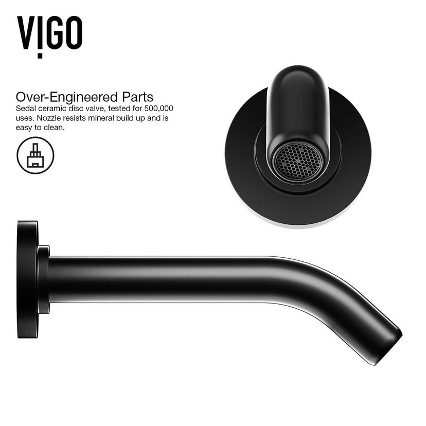 Noma Olus Wall Mount Bathroom Faucet