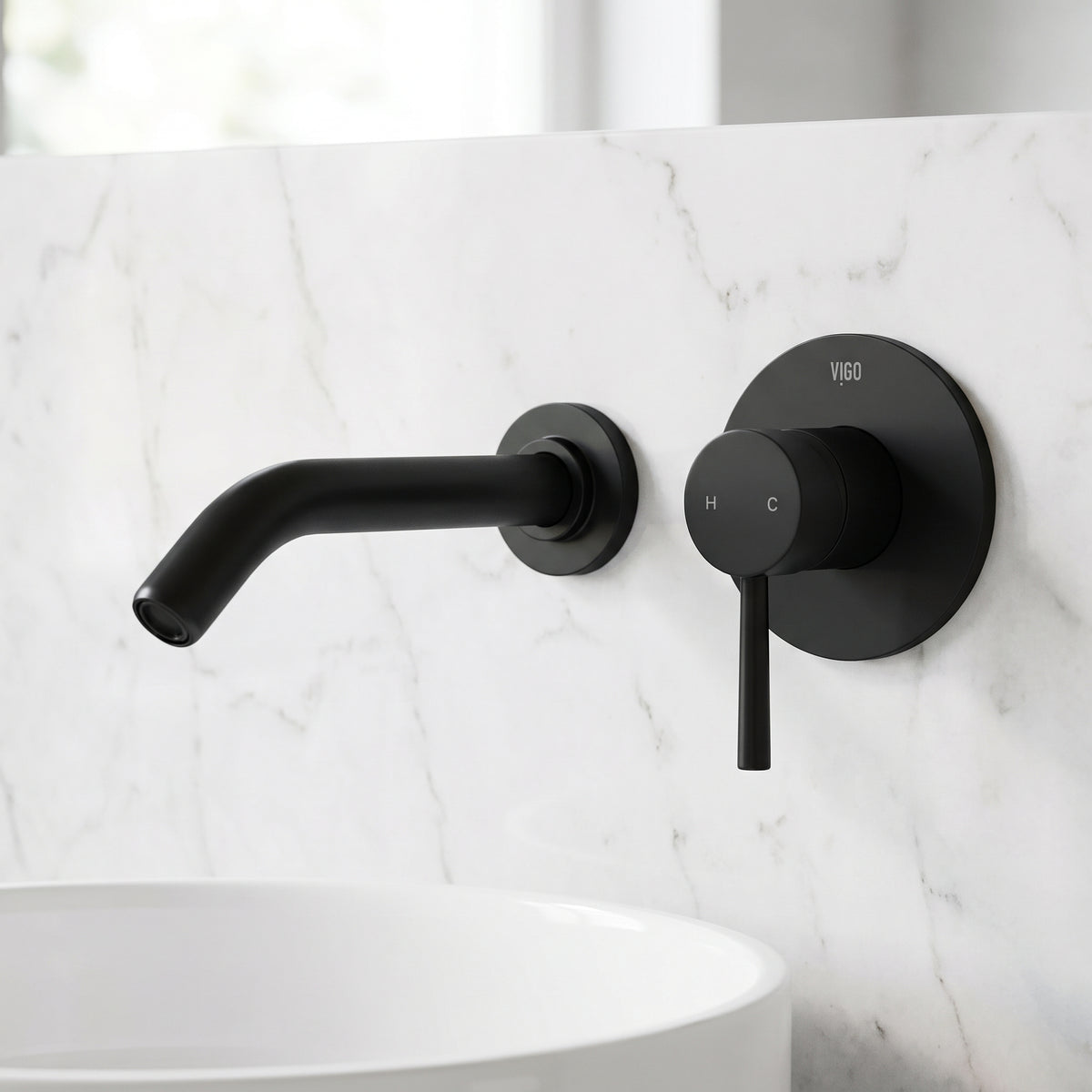 Noma Olus Wall Mount Bathroom Faucet