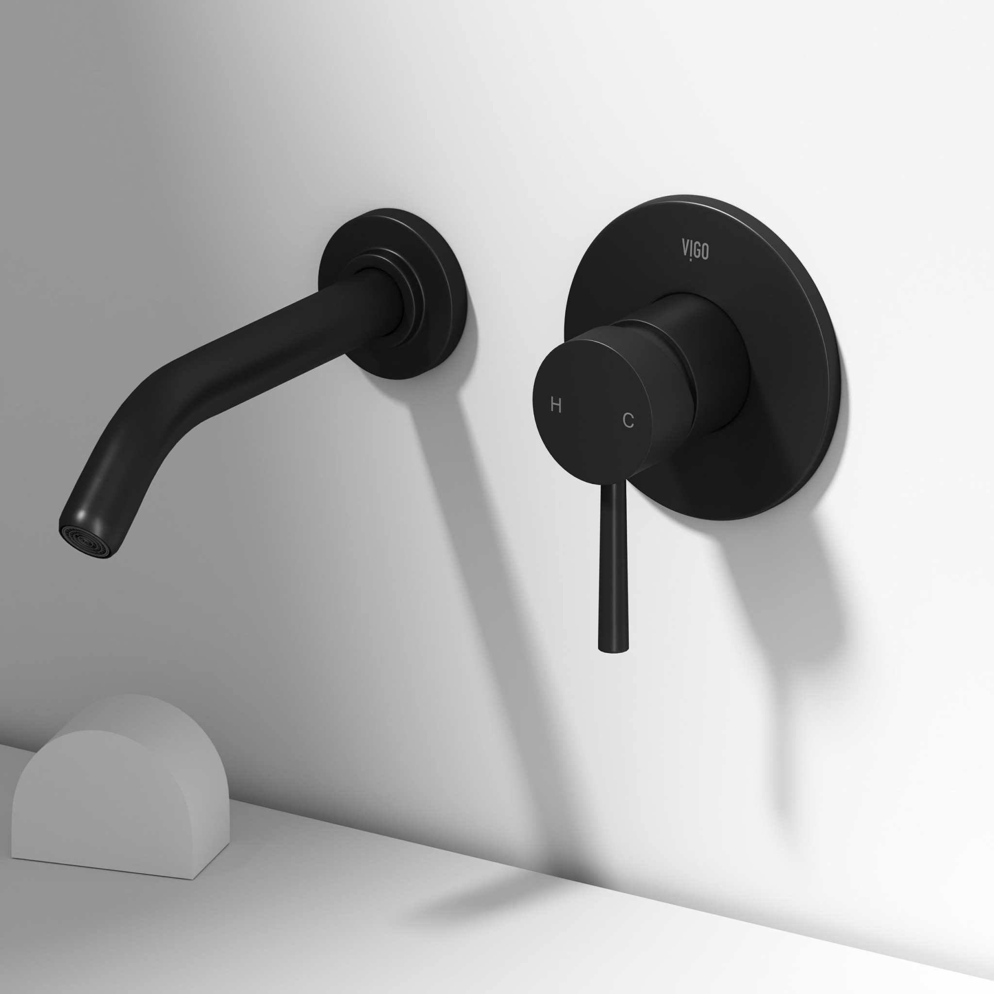 Noma 9 in. W Olus Wall Mount Faucet – VIGO