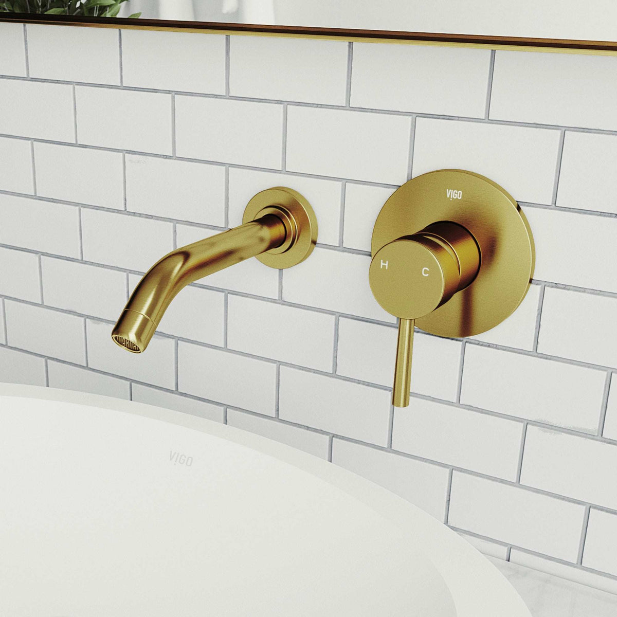 Noma Olus Wall Mount Bathroom Faucet