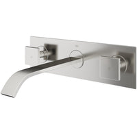Satro Wall Mount Bathroom Faucet