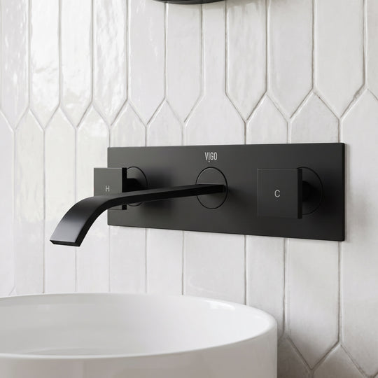 Satro Wall Mount Bathroom Faucet