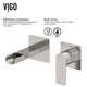 Amada Wall Mount Bathroom Faucet