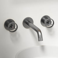 Cass Wall Mount Bathroom Faucet