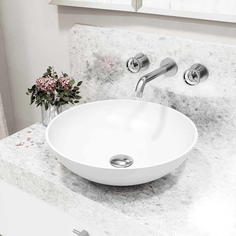 Cass Wall Mount Bathroom Faucet