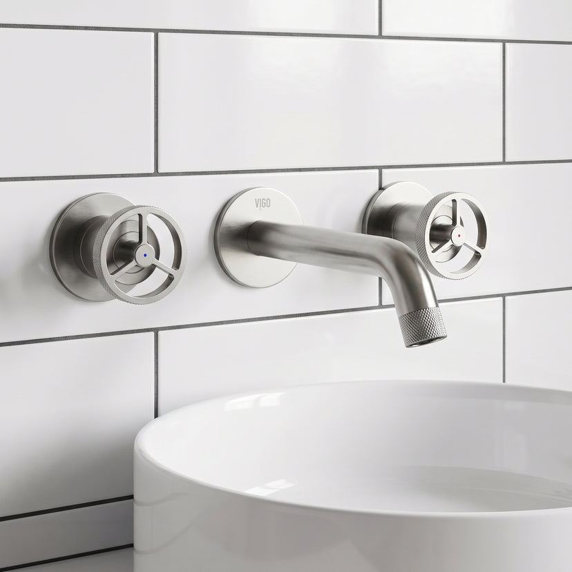 Cass Wall Mount Bathroom Faucet
