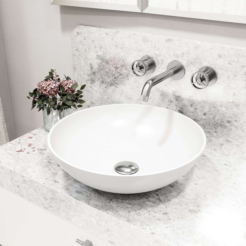 Low arc spout faucet with corrosion resistant brass construction and drip free valve