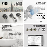 Cass Wall Mount Bathroom Faucet