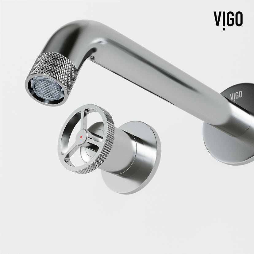 Cass Wall Mount Bathroom Faucet