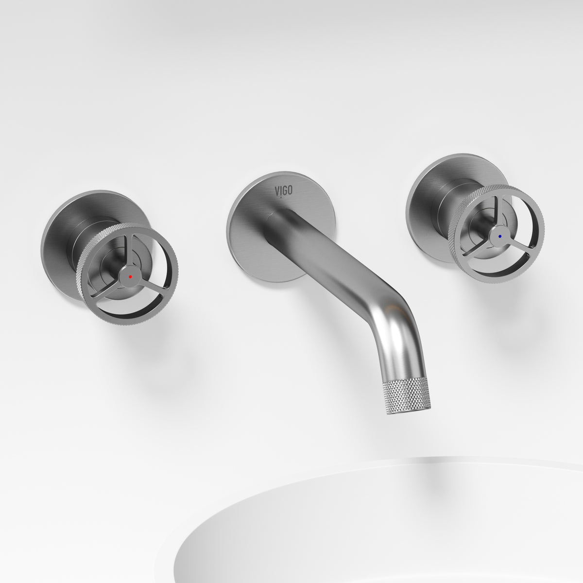 Cass Wall Mount Bathroom Faucet