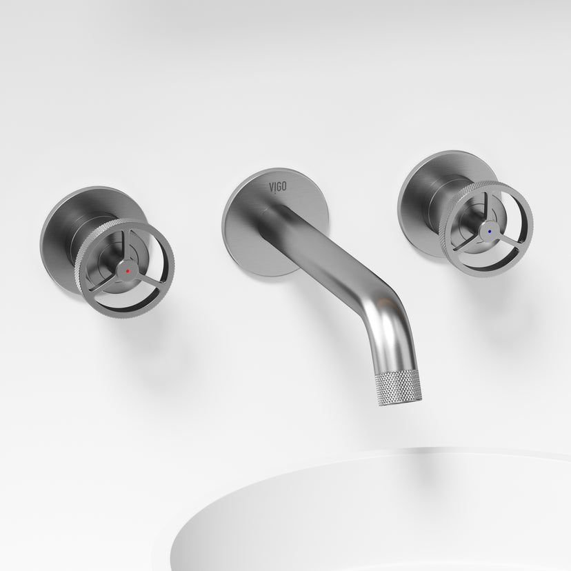 Cass Wall Mount Bathroom Faucet