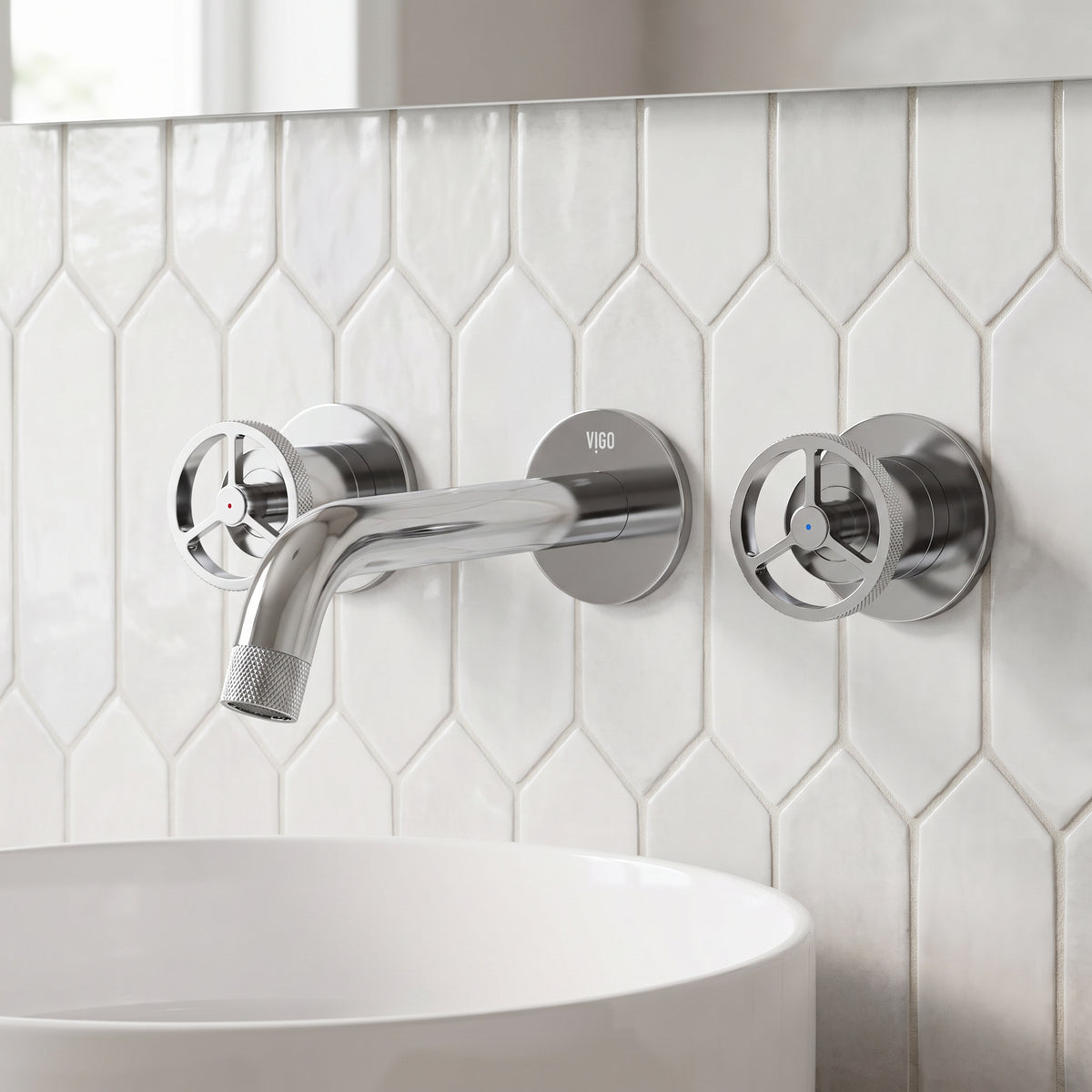 Cass Wall Mount Bathroom Faucet