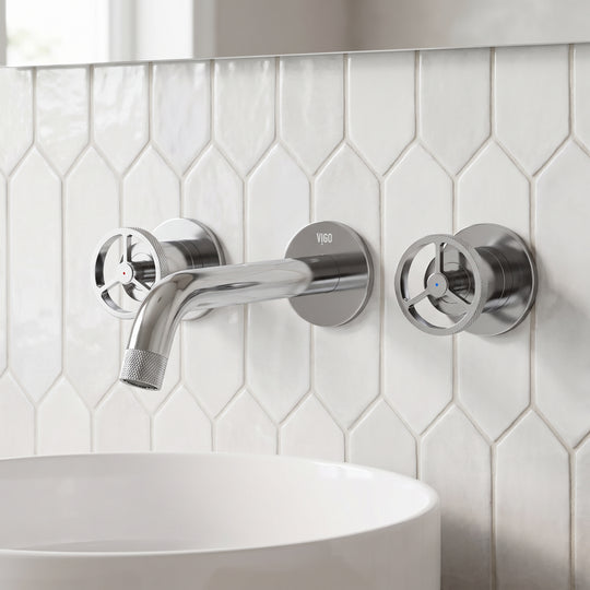 Cass Wall Mount Bathroom Faucet