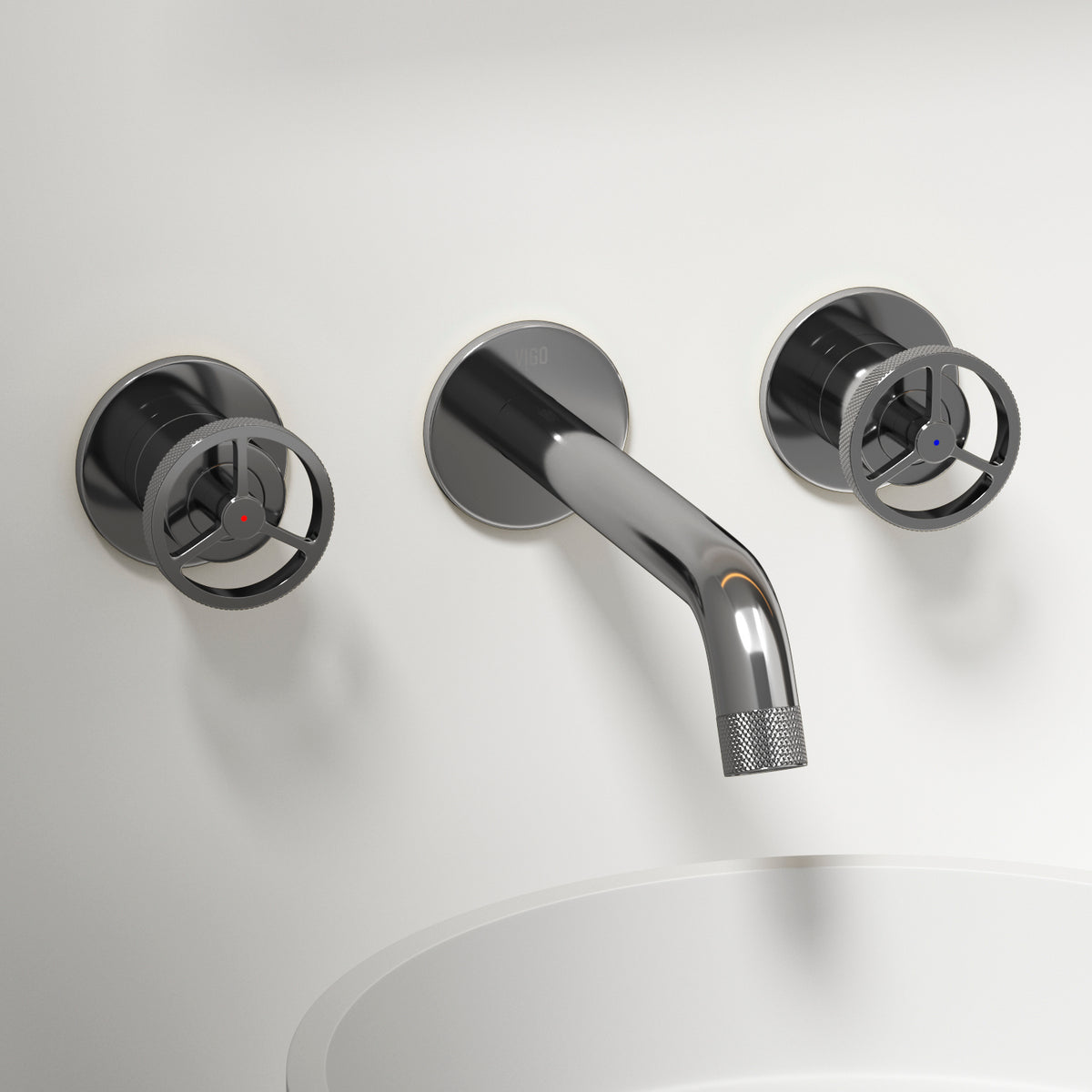 Cass Wall Mount Bathroom Faucet