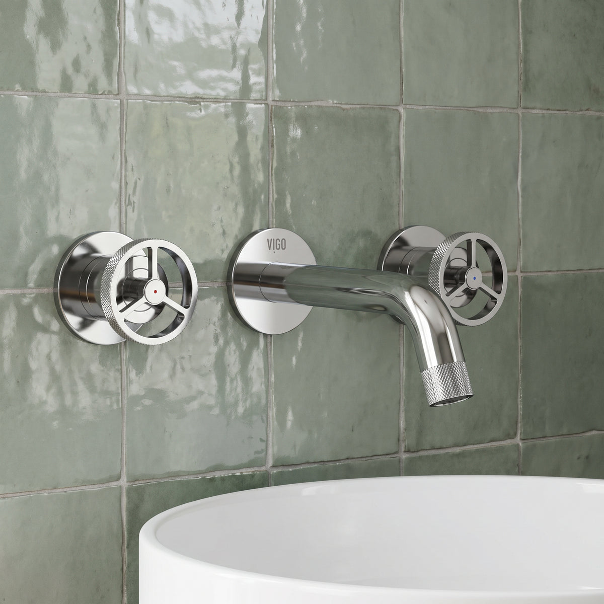 Cass Wall Mount Bathroom Faucet