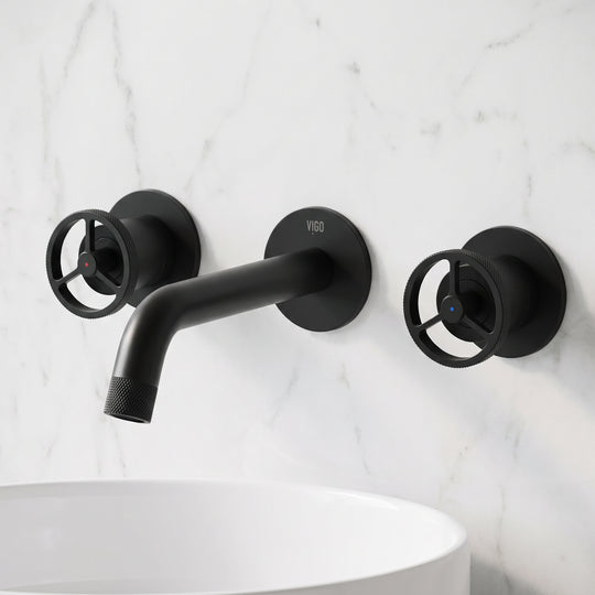 Cass Wall Mount Bathroom Faucet