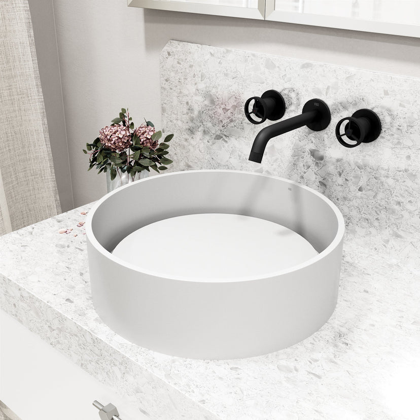 Low arc spout faucet with corrosion resistant brass construction and drip free valve