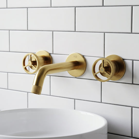 Cass Wall Mount Bathroom Faucet