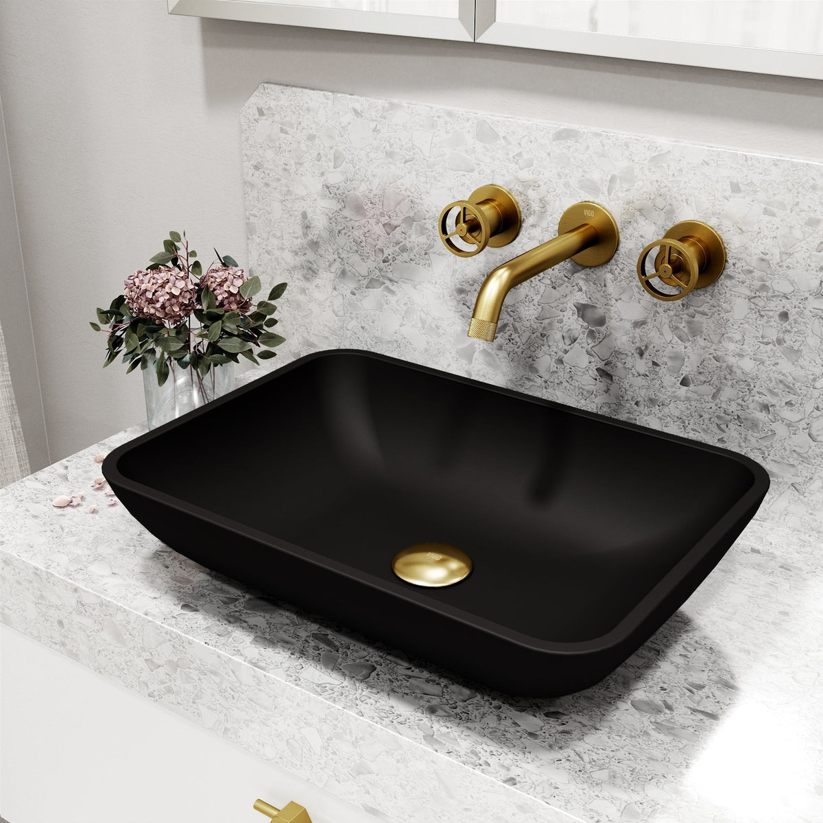 Low arc spout faucet with corrosion resistant brass construction and drip free valve