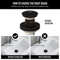 Elan  Bathroom Sink Pop Up Drain Stopper