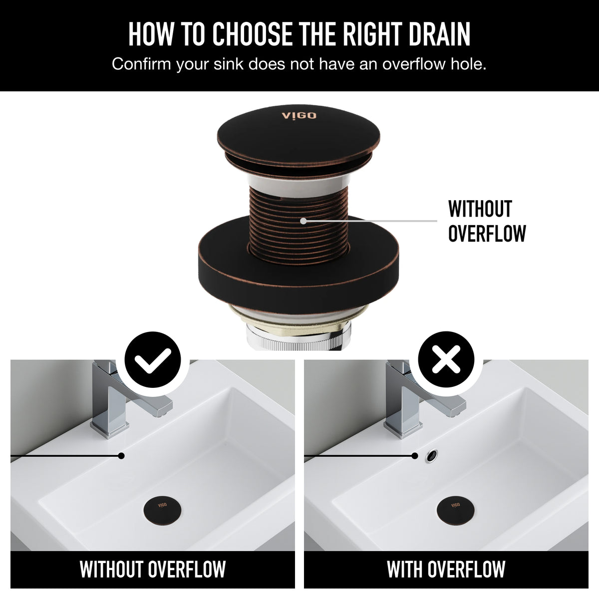 Elan  Bathroom Sink Pop Up Drain Stopper
