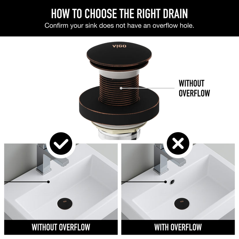 Elan  Bathroom Sink Pop Up Drain Stopper