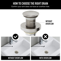 Elan  Bathroom Sink Pop Up Drain Stopper