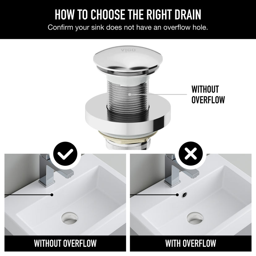 Elan  Bathroom Sink Pop Up Drain Stopper