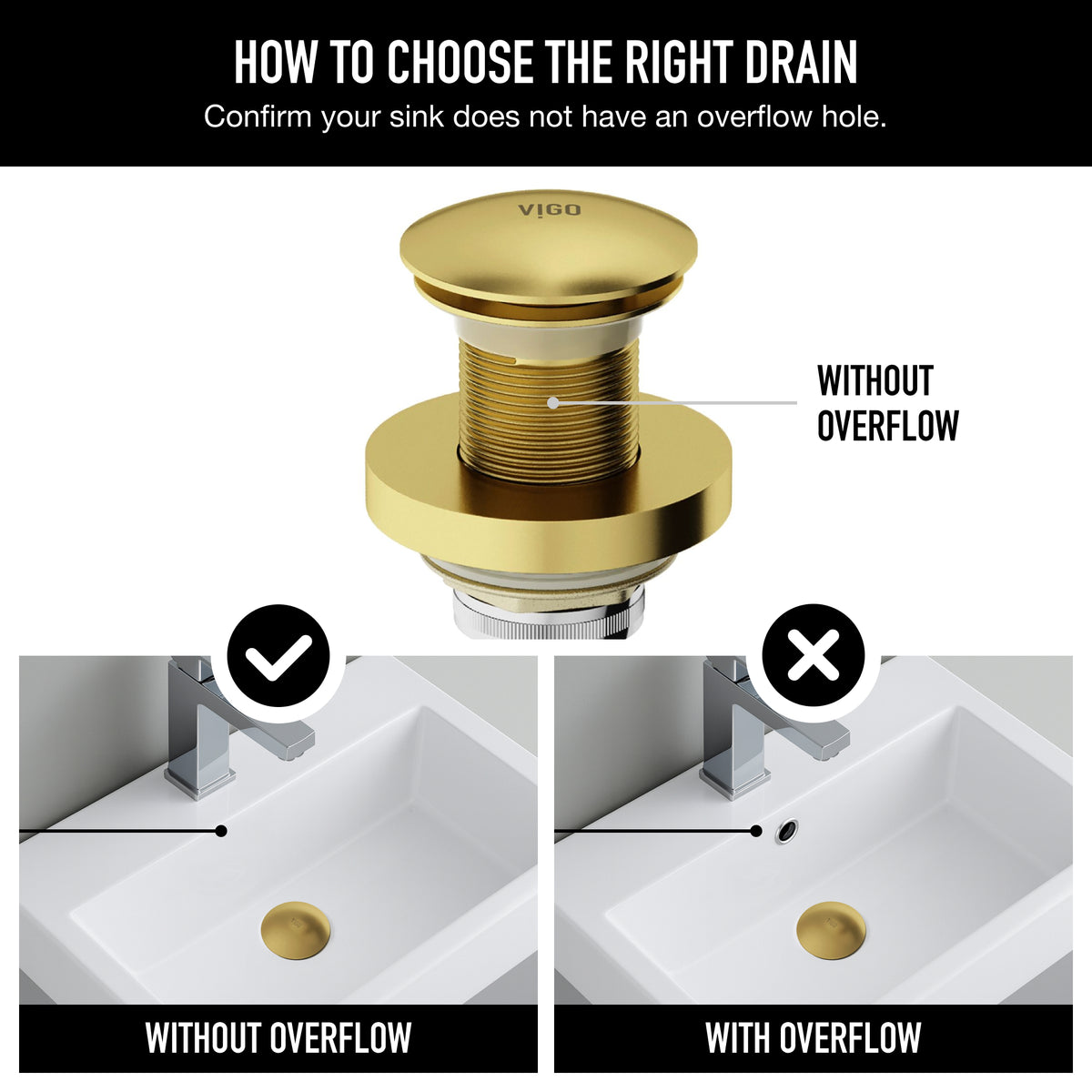 Elan  Bathroom Sink Pop Up Drain Stopper