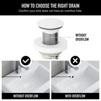 Elan  Bathroom Sink Pop Up Drain Stopper