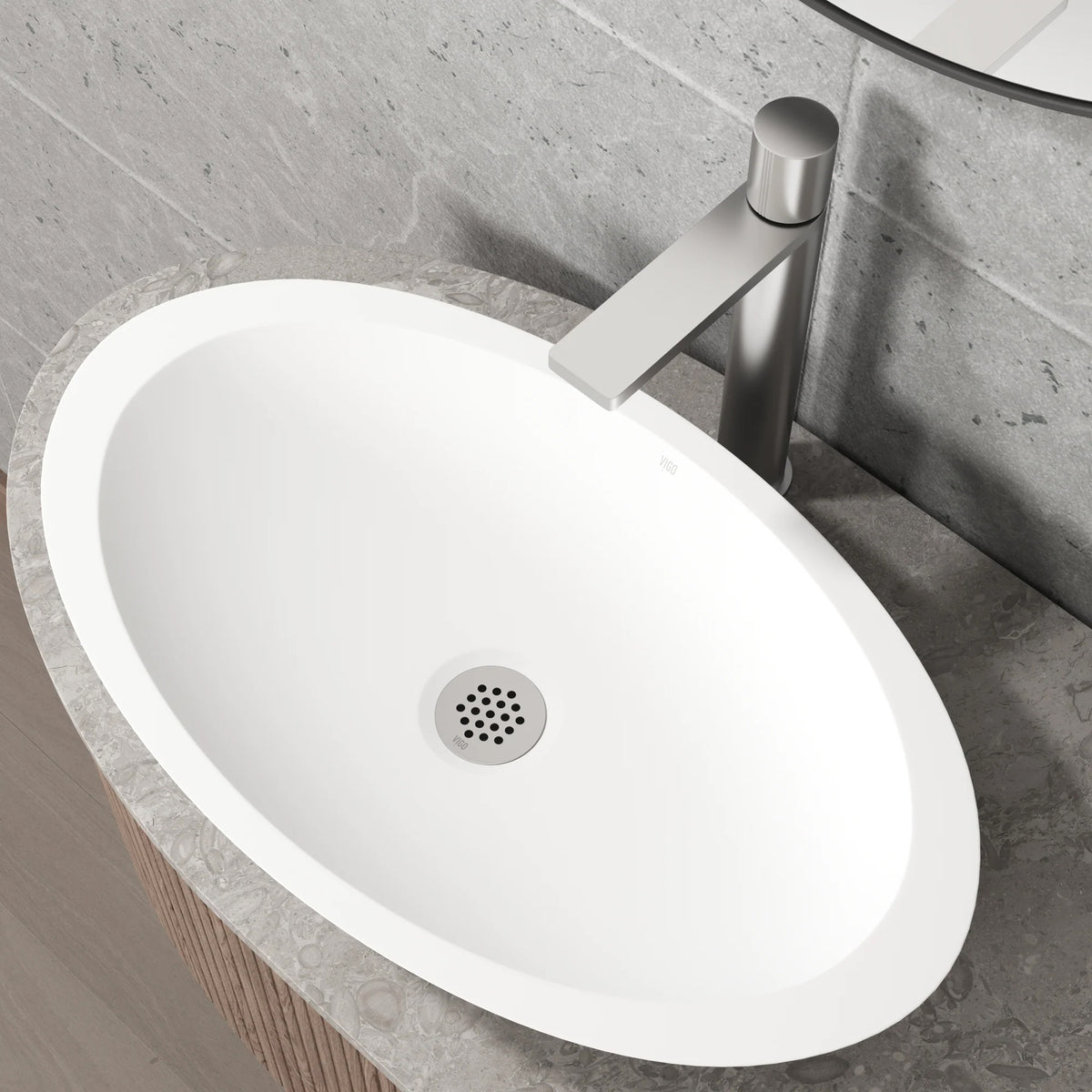 Paloma Bathroom Sink Grid Drain