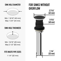 Paloma Bathroom Sink Grid Drain