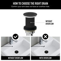 Paloma Bathroom Sink Grid Drain