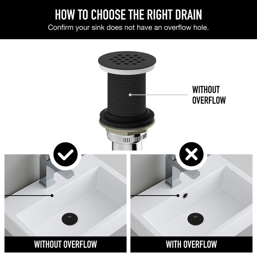 Paloma Bathroom Sink Grid Drain