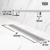 Modern rectangle shower accessory in chrome, brass construction, scratch resistant, contemporary design