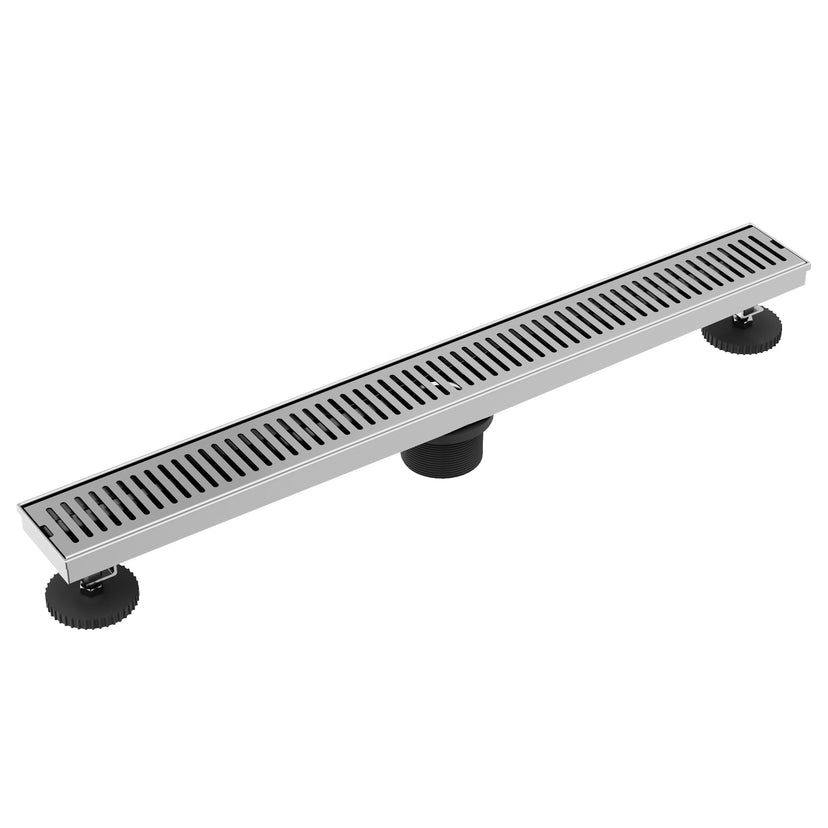 Modern chrome brass shower accessory, rectangle, rust resistant, commercial use, contemporary