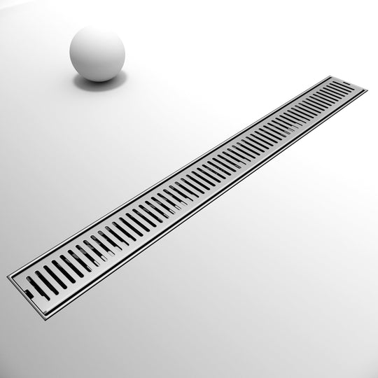 Rectangle shower accessory in chrome, brass material, handmade, fade resistant, modern style