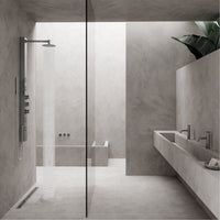 Brushed nickel brass bathroom accessory with scratch resistant surface