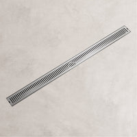 Chrome brass shower accessory with rectangle shape and modern design