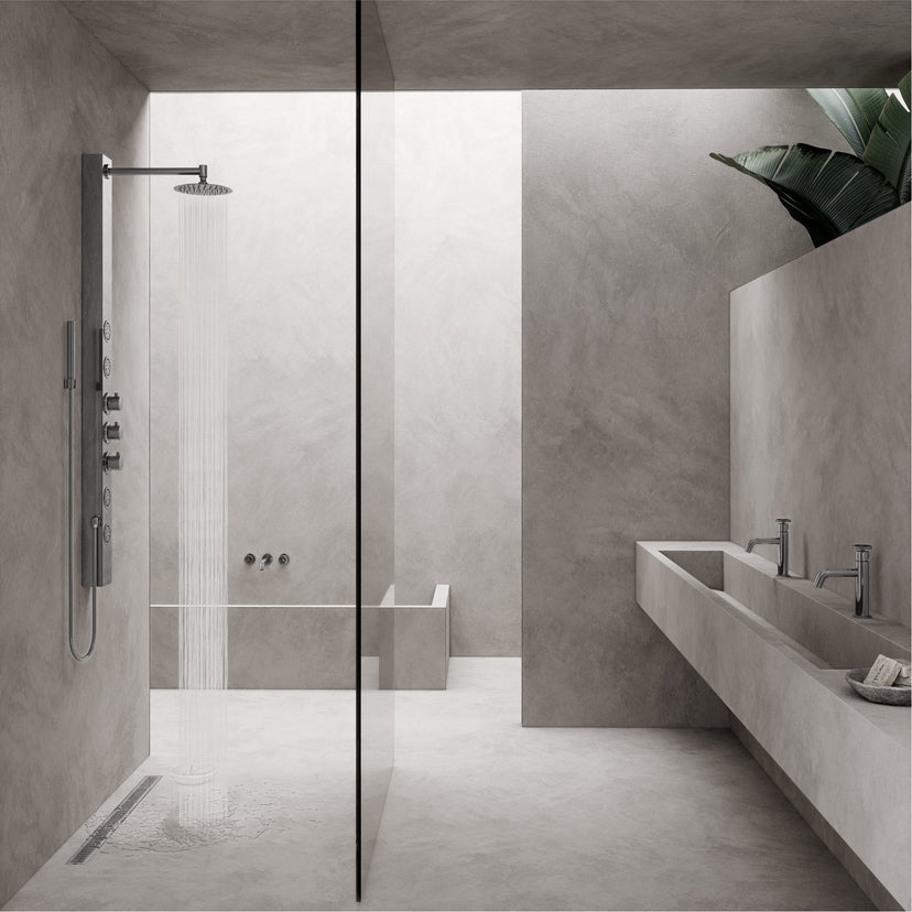 Chrome brass bathroom accessory with scratch resistant surface