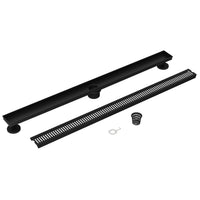 Rust resistant brass shower accessory with matte black finish