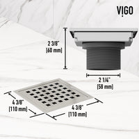 Elan Square Shower Drain