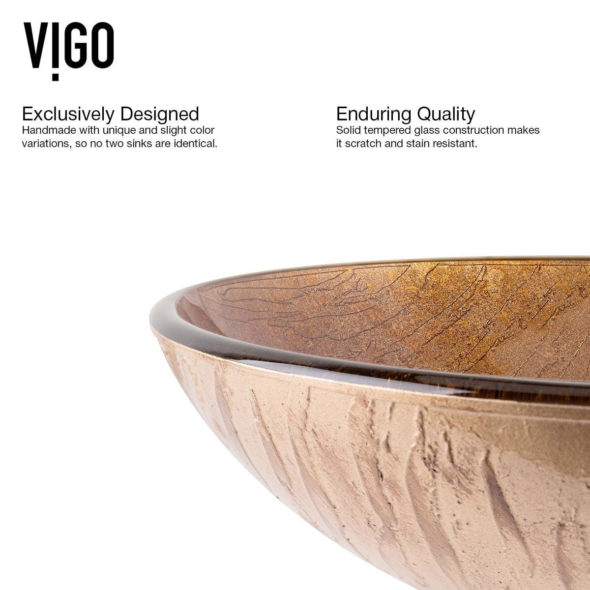 Giovanni Round Glass Vessel Sink