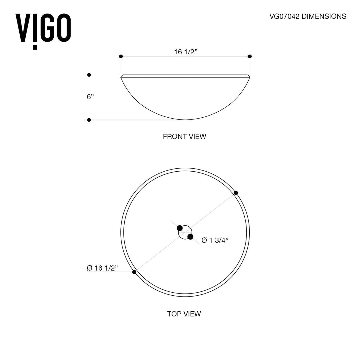 Giovanni Round Glass Vessel Sink