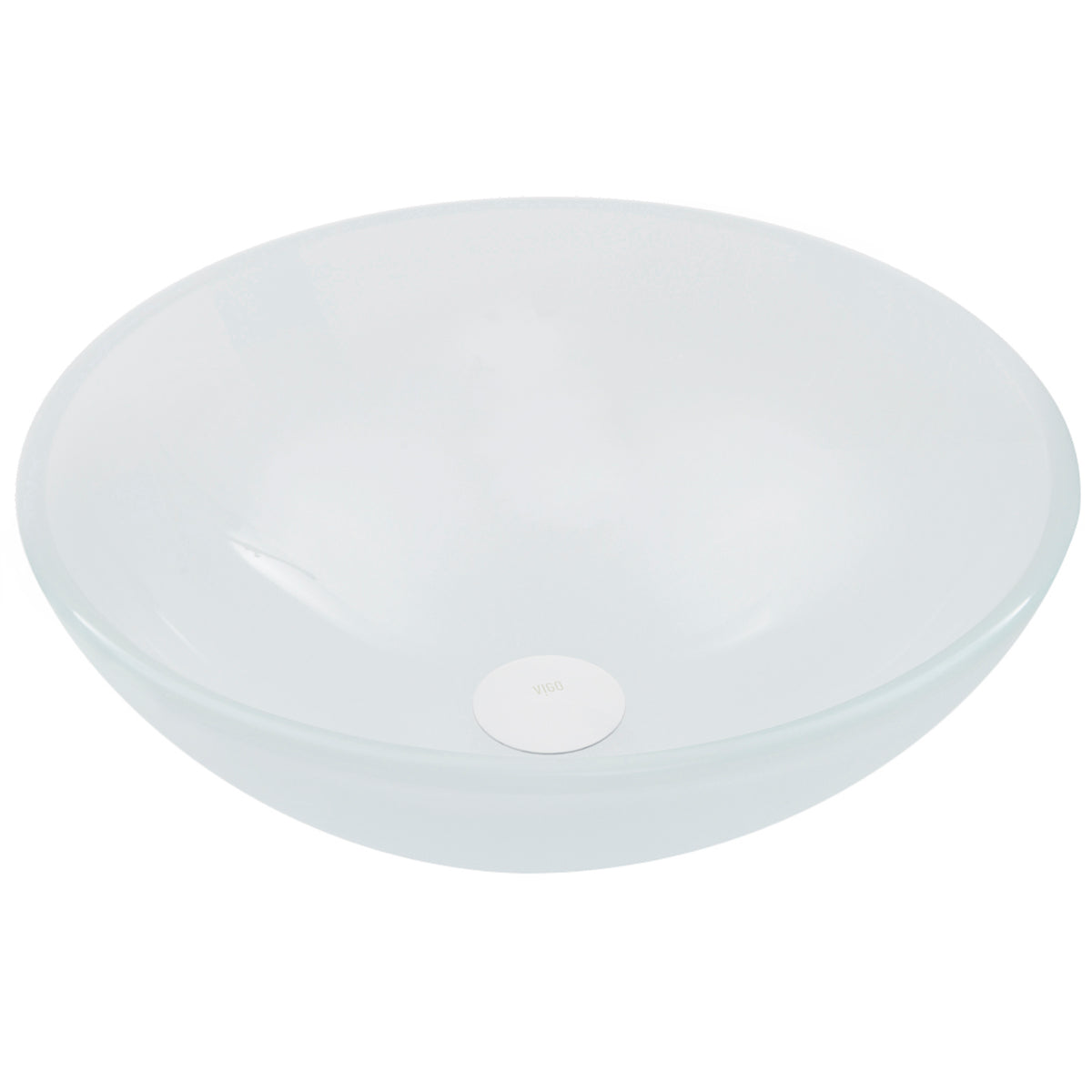 Giovanni Round Glass Vessel Sink