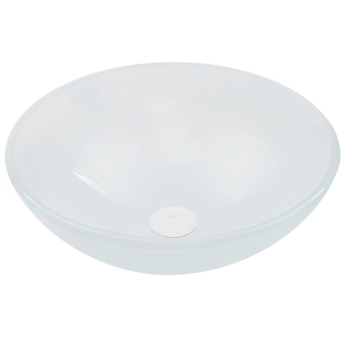 Giovanni Round Glass Vessel Sink