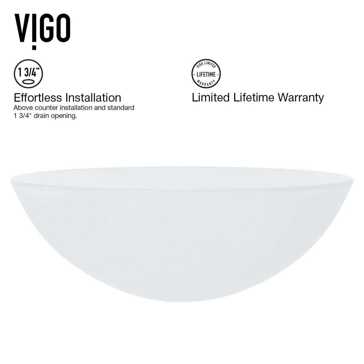 Giovanni Round Glass Vessel Sink