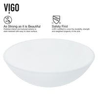 Giovanni Round Glass Vessel Sink